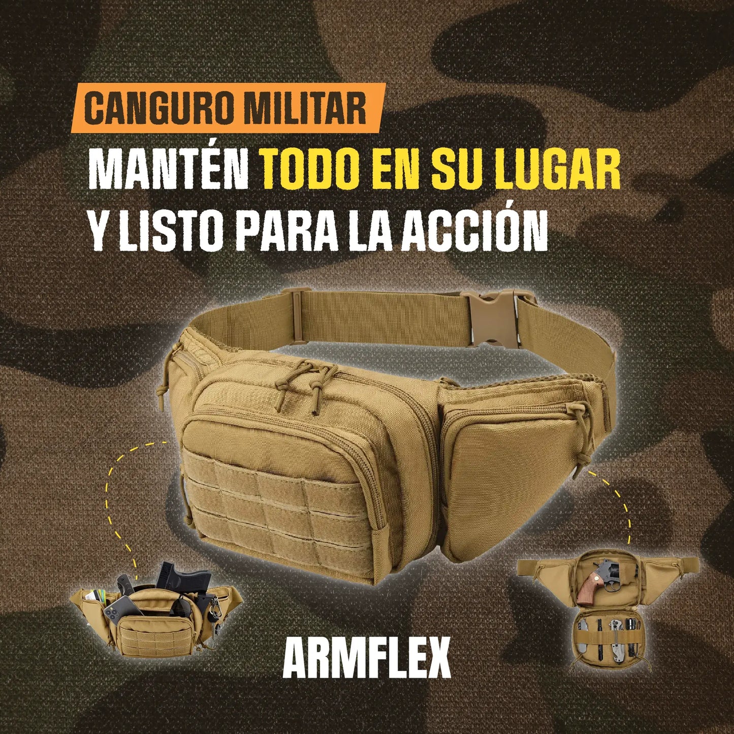 ArmFlex | Canguro Militar Táctico